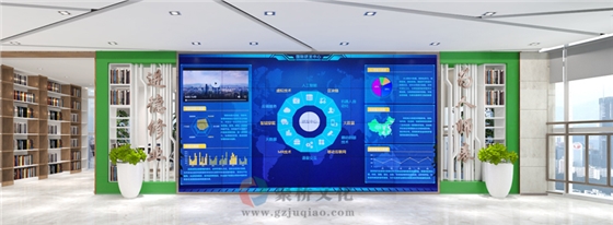 科技体验馆主题形象墙设计
