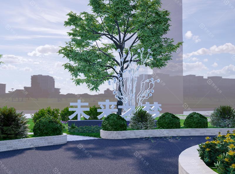 普宁职业技术学校主题公园设计效果-聚桥文创.jpg 普宁职业技术学校主题公园设计效果-聚桥文创.jpg