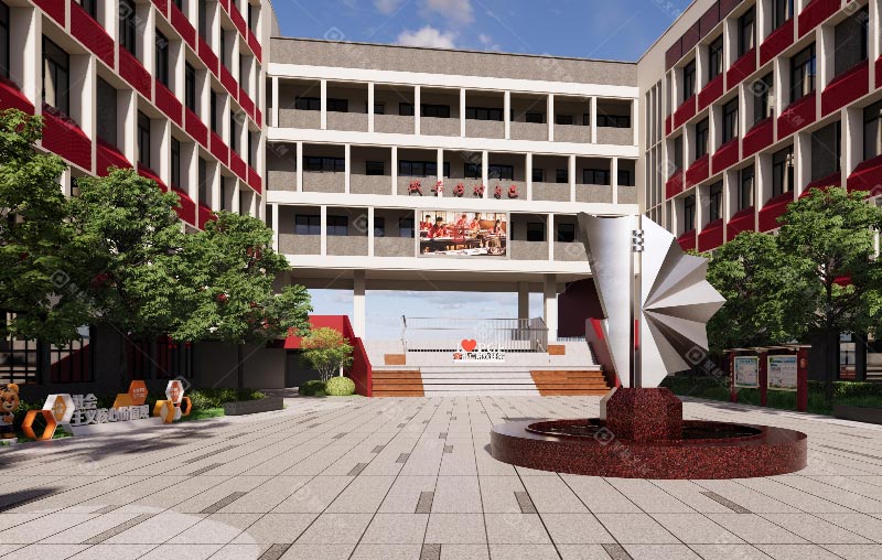 广州市番禺区番广附万博学校校园文化设计建设