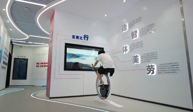 展馆脚踏车虚拟漫游系统