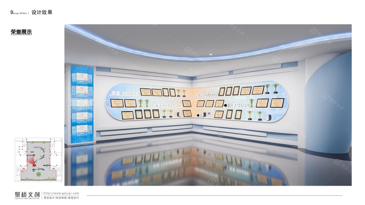 广东海洋大学校史馆历史沿革展示区设计效果图